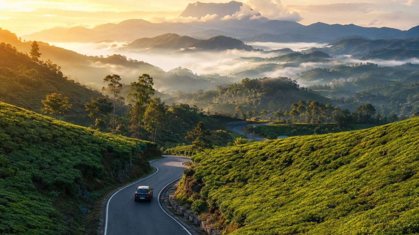 Munnar Tour Package from Trivandrum: Routes, Itinerary & What to Expect