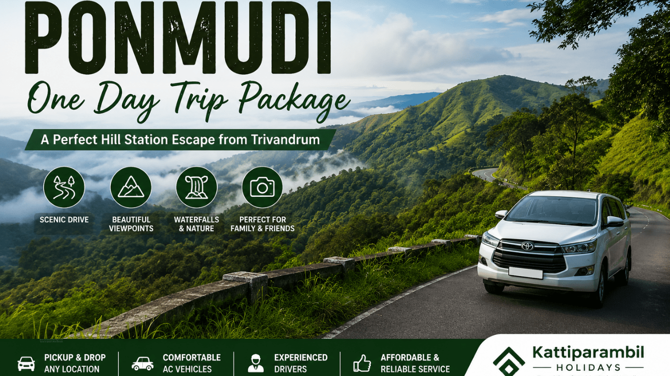 Ponmudi Oneday Trip Package – The Perfect Trivandrum Hill Station Package