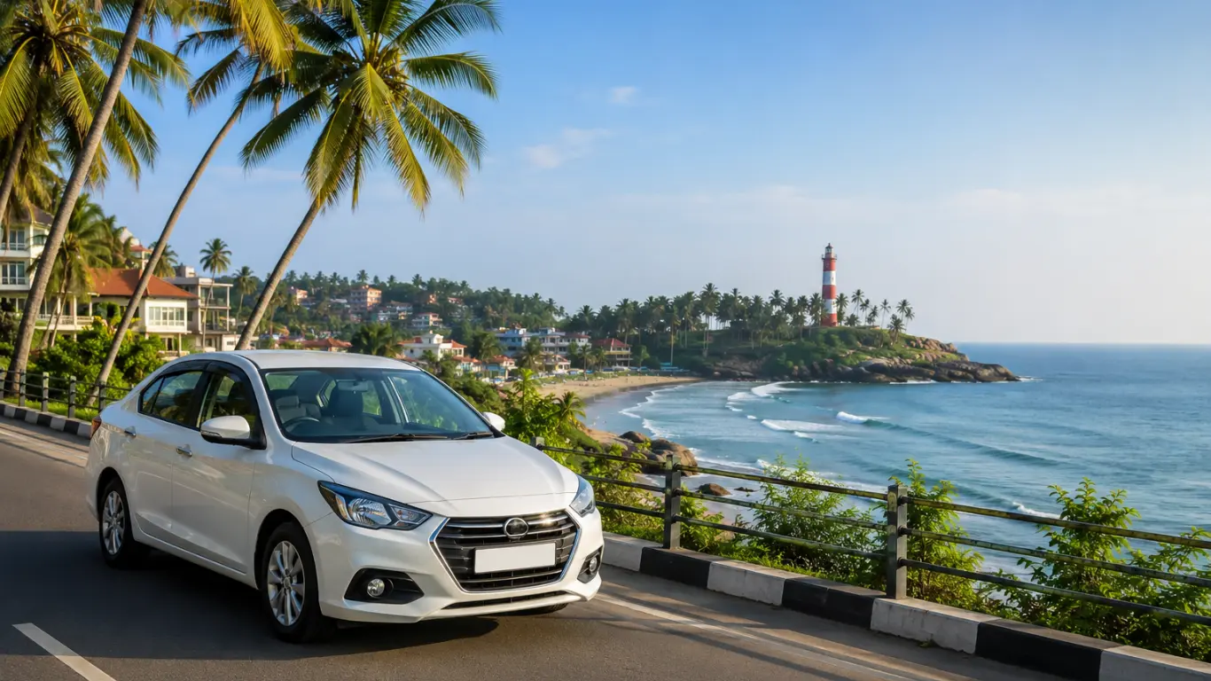 Why Travelers Choose Taxi Services in Trivandrum - Kerala travel blog by Go Route 7