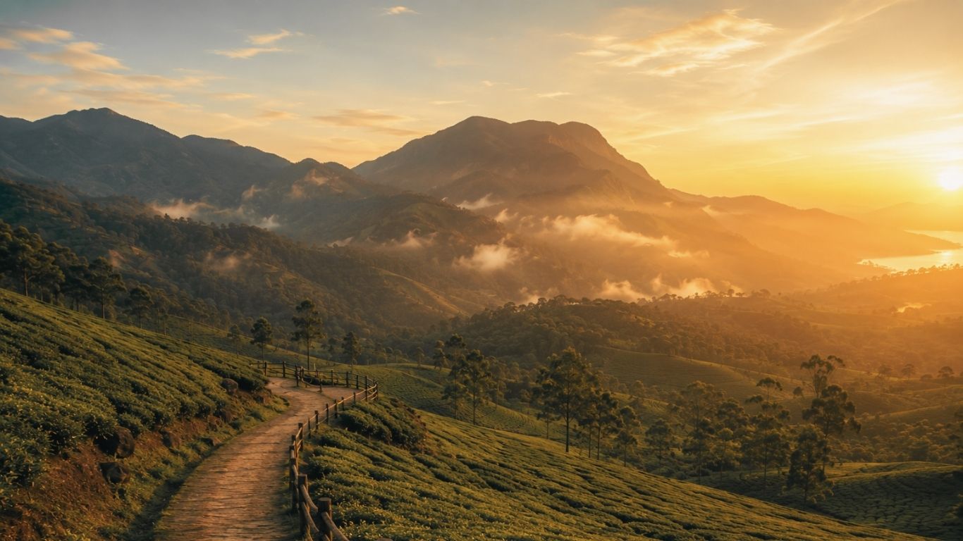 Munnar Honeymoon Package from Trivandrum: What's Included