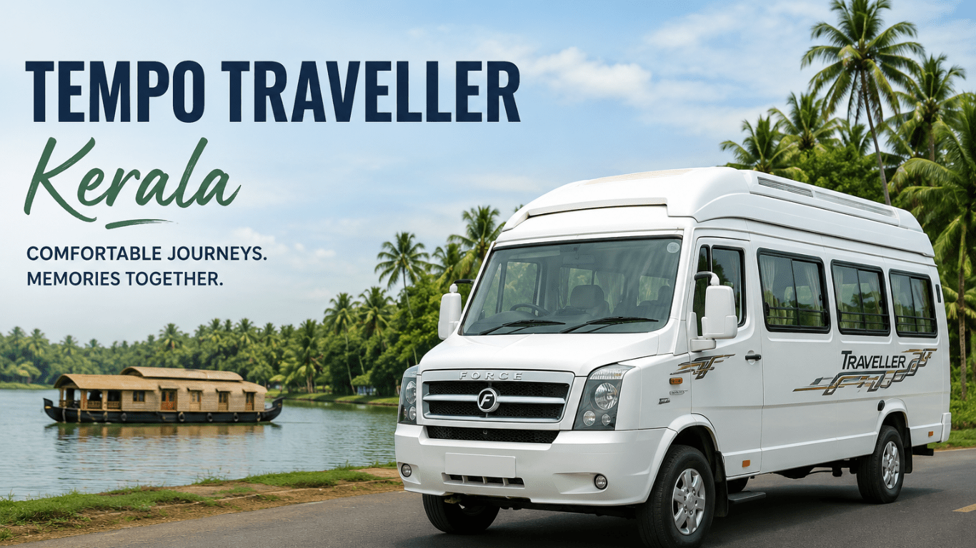 Why a 12 Seater Tempo Traveller is the Best Choice for Kerala Group Trips