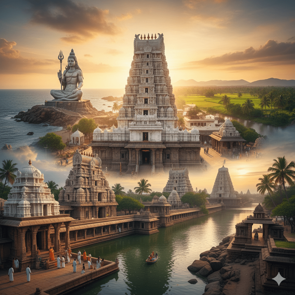 Temple Package in Trivandrum Kerala tour package by Go Route 7
